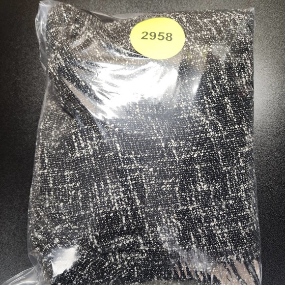 Talbots Black and White Tweed Blazer - Picture 7 of 7